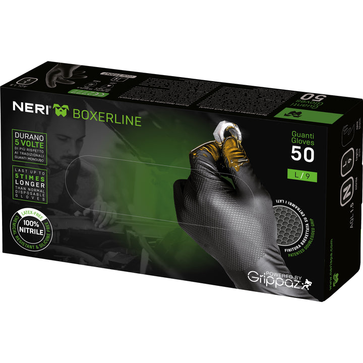 Guanti neri grease monkey - DB Professional 