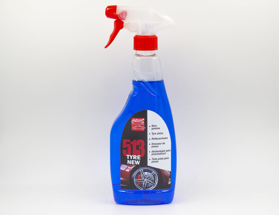 CARCOS 513 – Nero gomme liquido - CARCOS GROUP || Car Care - Detailing - Cura dell'auto