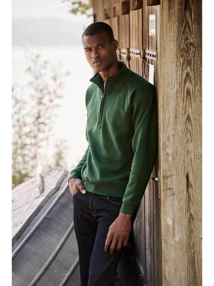 Felpa PREMIUM collo zip - 62032 - DB Professional 