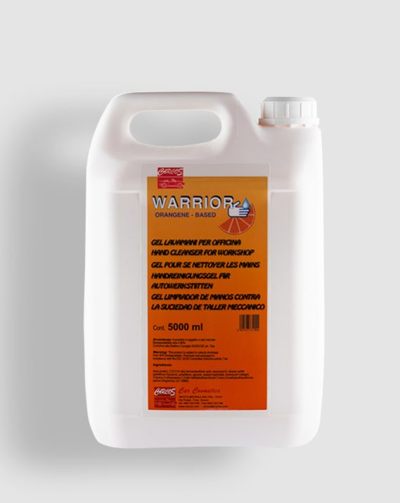 Warrior - Gel lavamani per officina all'orangene